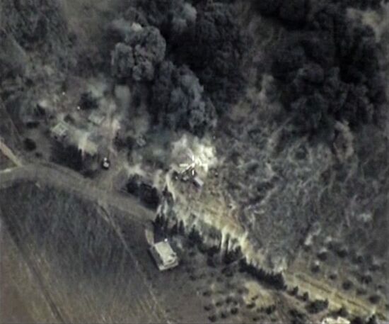 Russian air force delivered pinpoit strikes against Islamic State in Syria