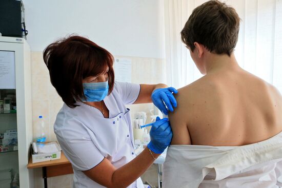 Flu vaccination in Svetlogorsk