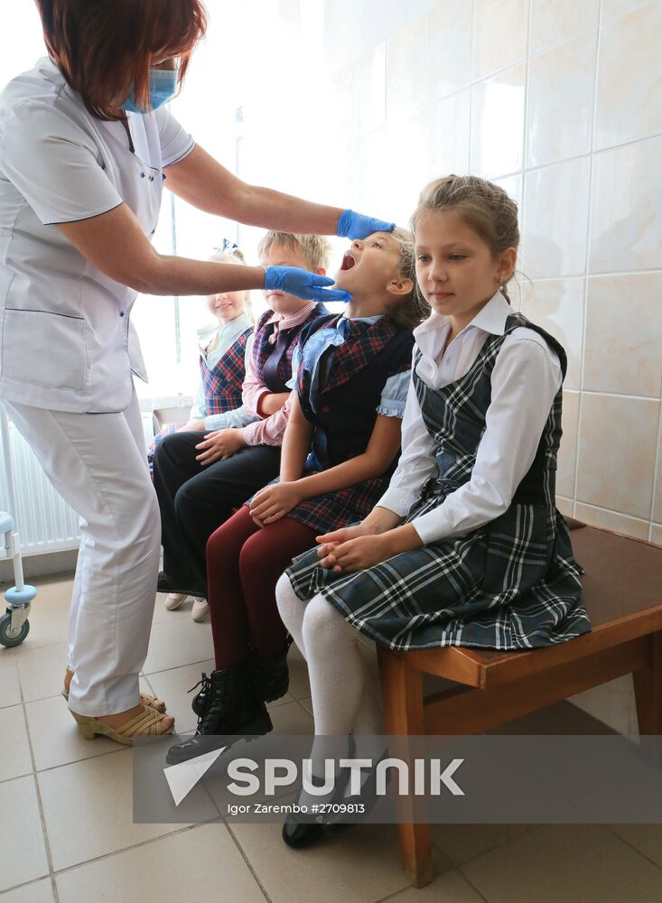 Flu vaccination in Svetlogorsk