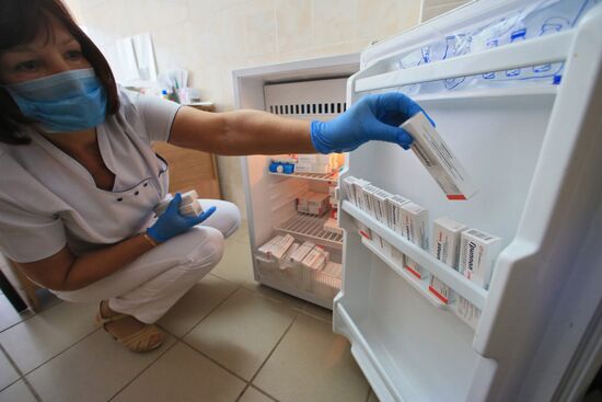 Flu vaccination in Svetlogorsk