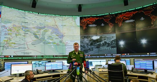 Press briefing by Russian Defense Ministry Spokesperson Konashenkov