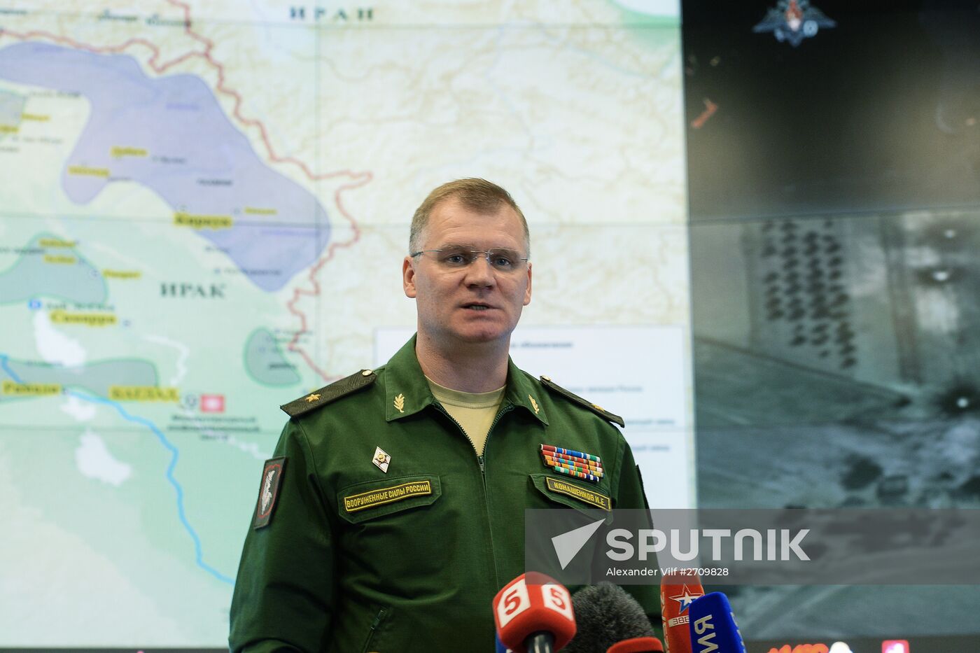 Press briefing by Russian Defense Ministry Spokesperson Konashenkov