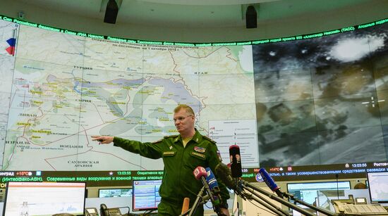 Press briefing by Russian Defense Ministry Spokesperson Konashenkov