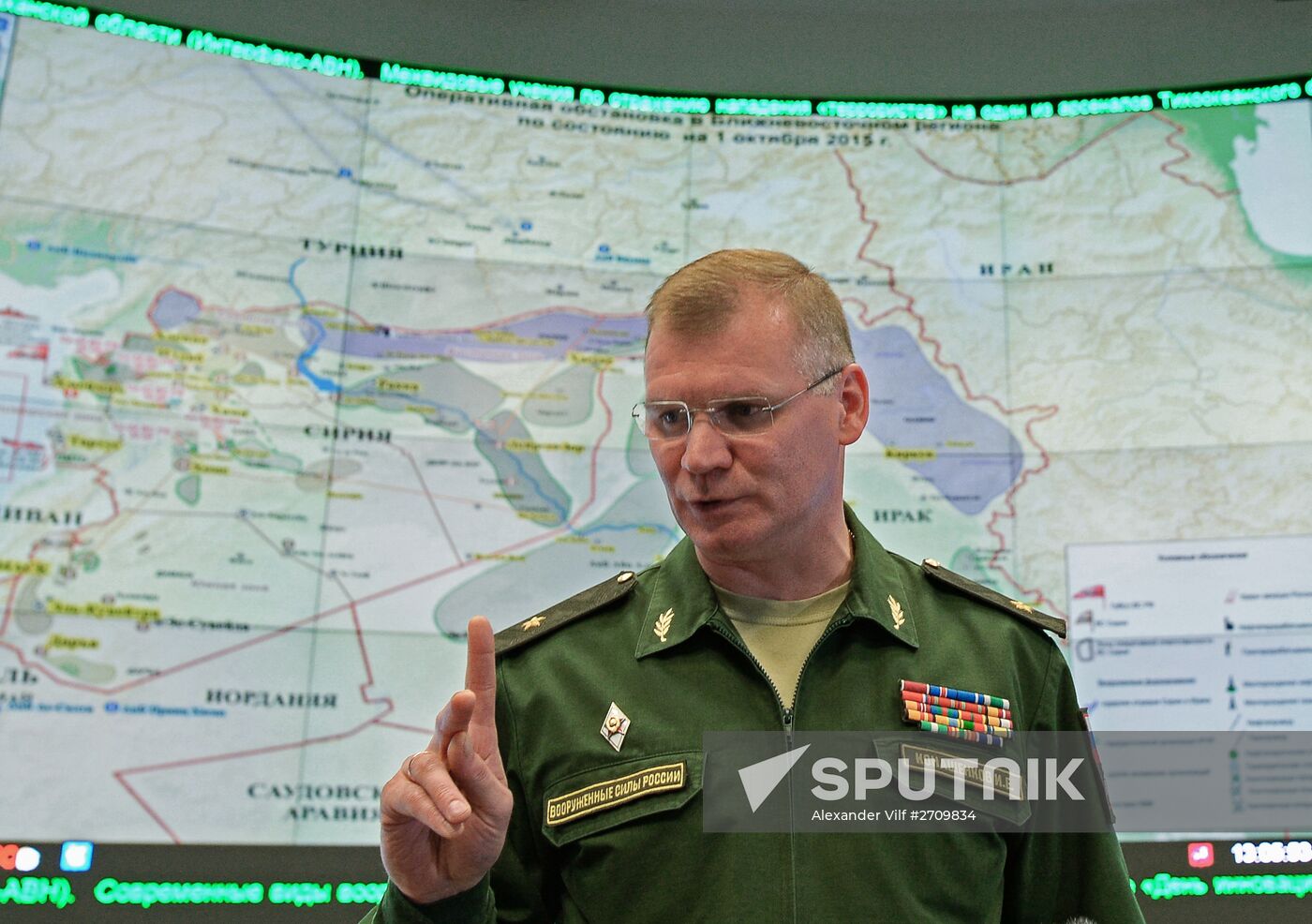 Press briefing by Russian Defense Ministry Spokesperson Konashenkov