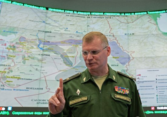 Press briefing by Russian Defense Ministry Spokesperson Konashenkov