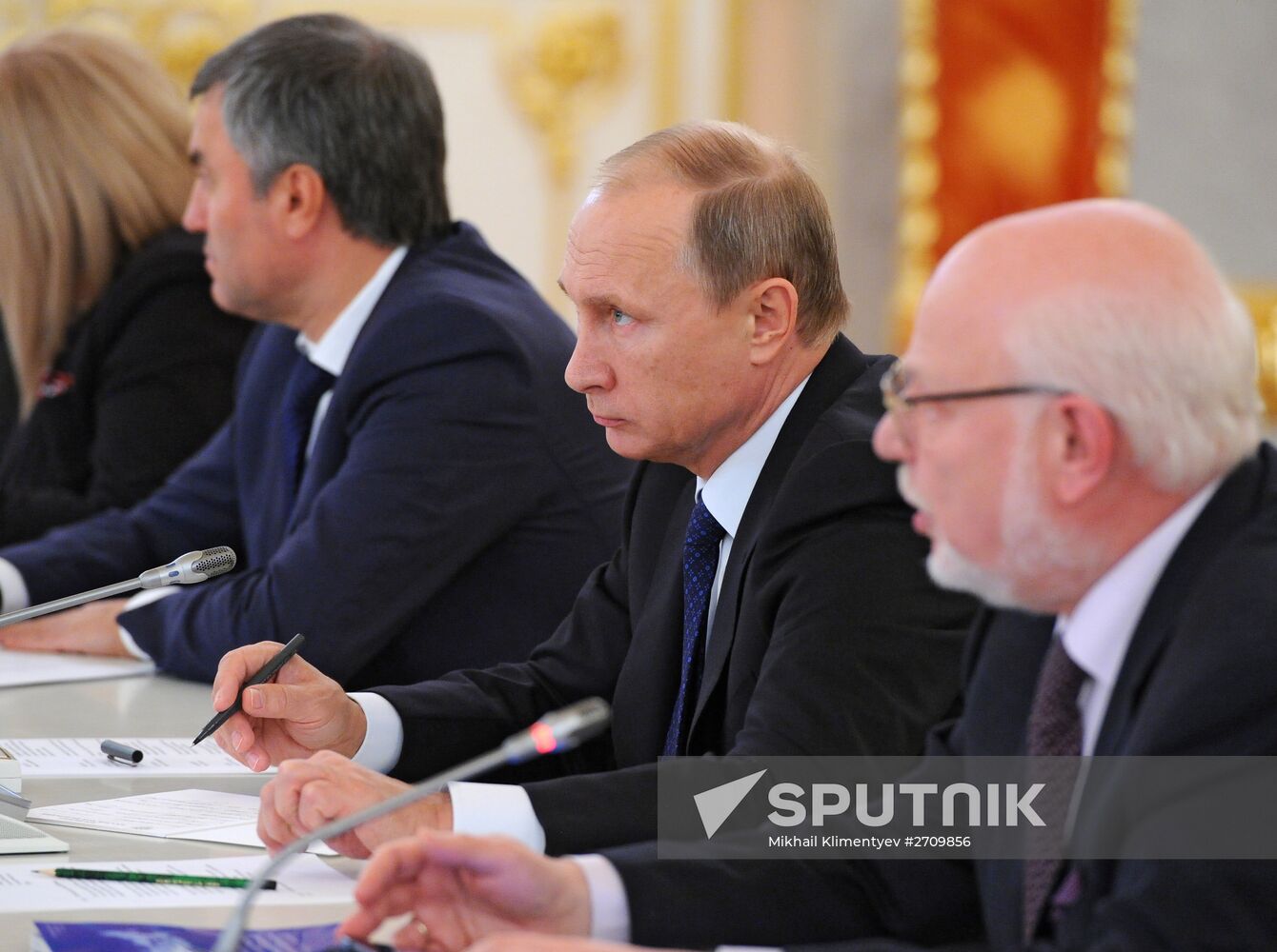 Russian President Vladimir Putin chairs meeting of Council for Civil Society and Human Rights