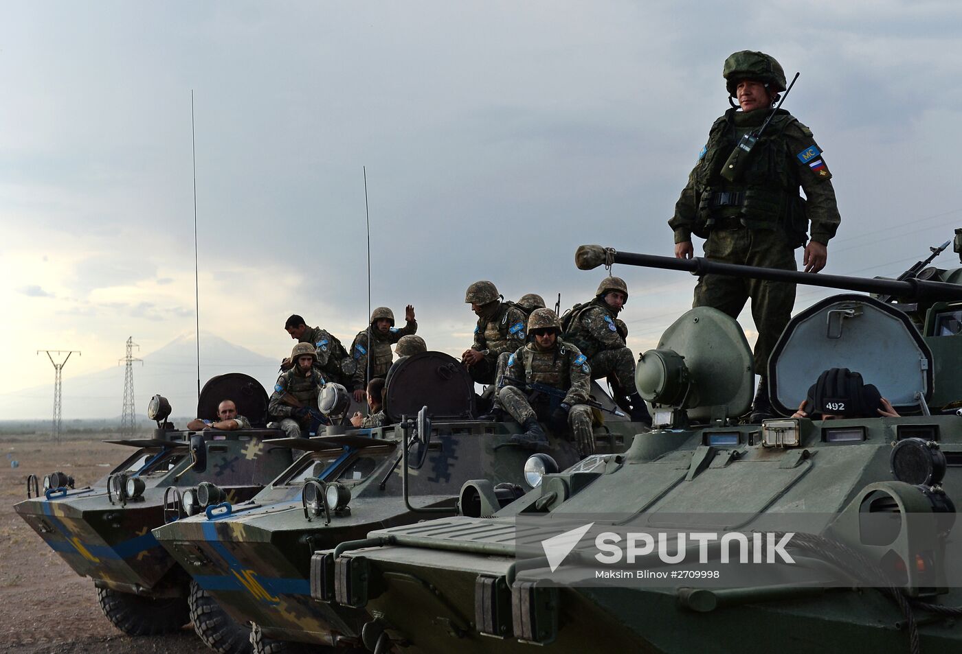 CSTO holds Unbreakable Brotherhood 2015 military exercise in Armenia