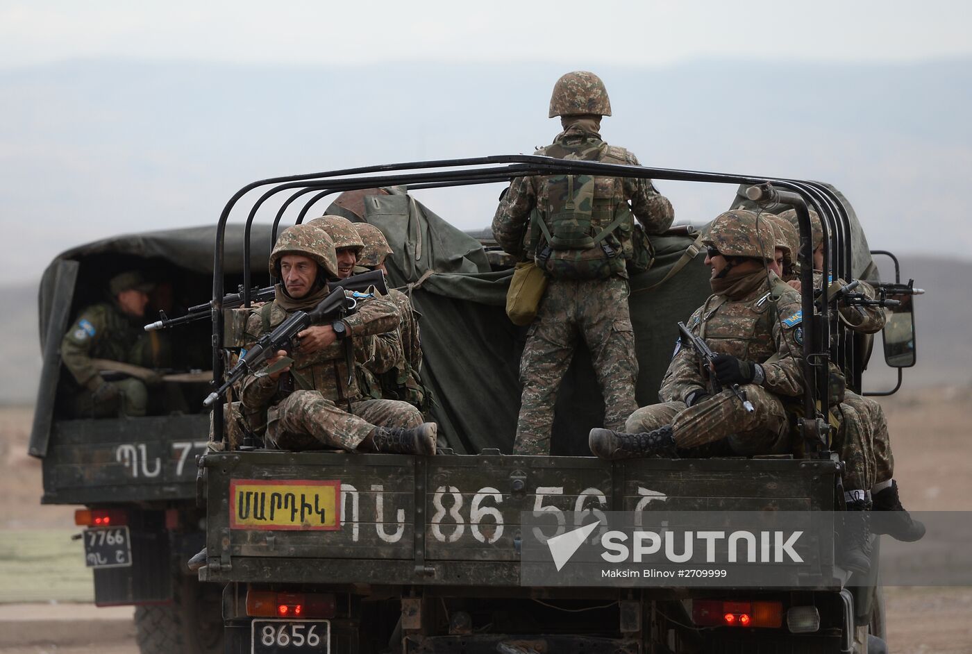 CSTO holds Unbreakable Brotherhood 2015 military exercise in Armenia