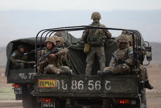 CSTO holds Unbreakable Brotherhood 2015 military exercise in Armenia