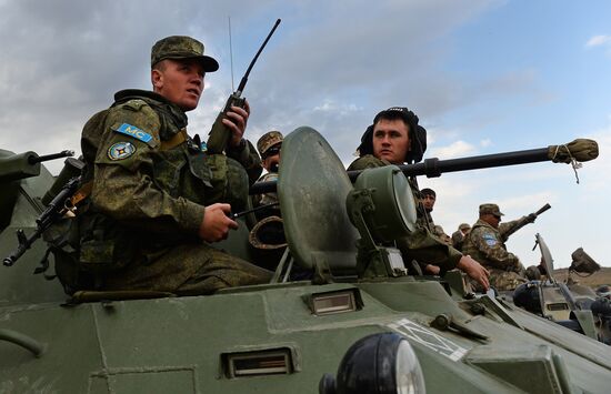 CSTO holds Unbreakable Brotherhood 2015 military exercise in Armenia