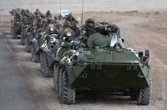 CSTO holds Unbreakable Brotherhood 2015 military exercise in Armenia