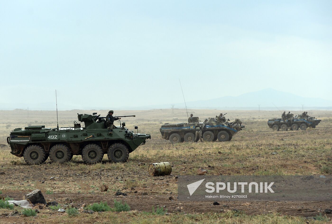 CSTO holds Unbreakable Brotherhood 2015 military exercise in Armenia