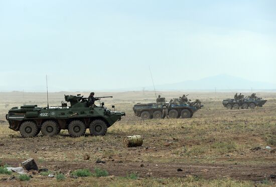 CSTO holds Unbreakable Brotherhood 2015 military exercise in Armenia