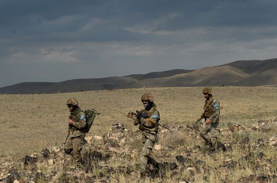 CSTO holds Unbreakable Brotherhood 2015 military exercise in Armenia