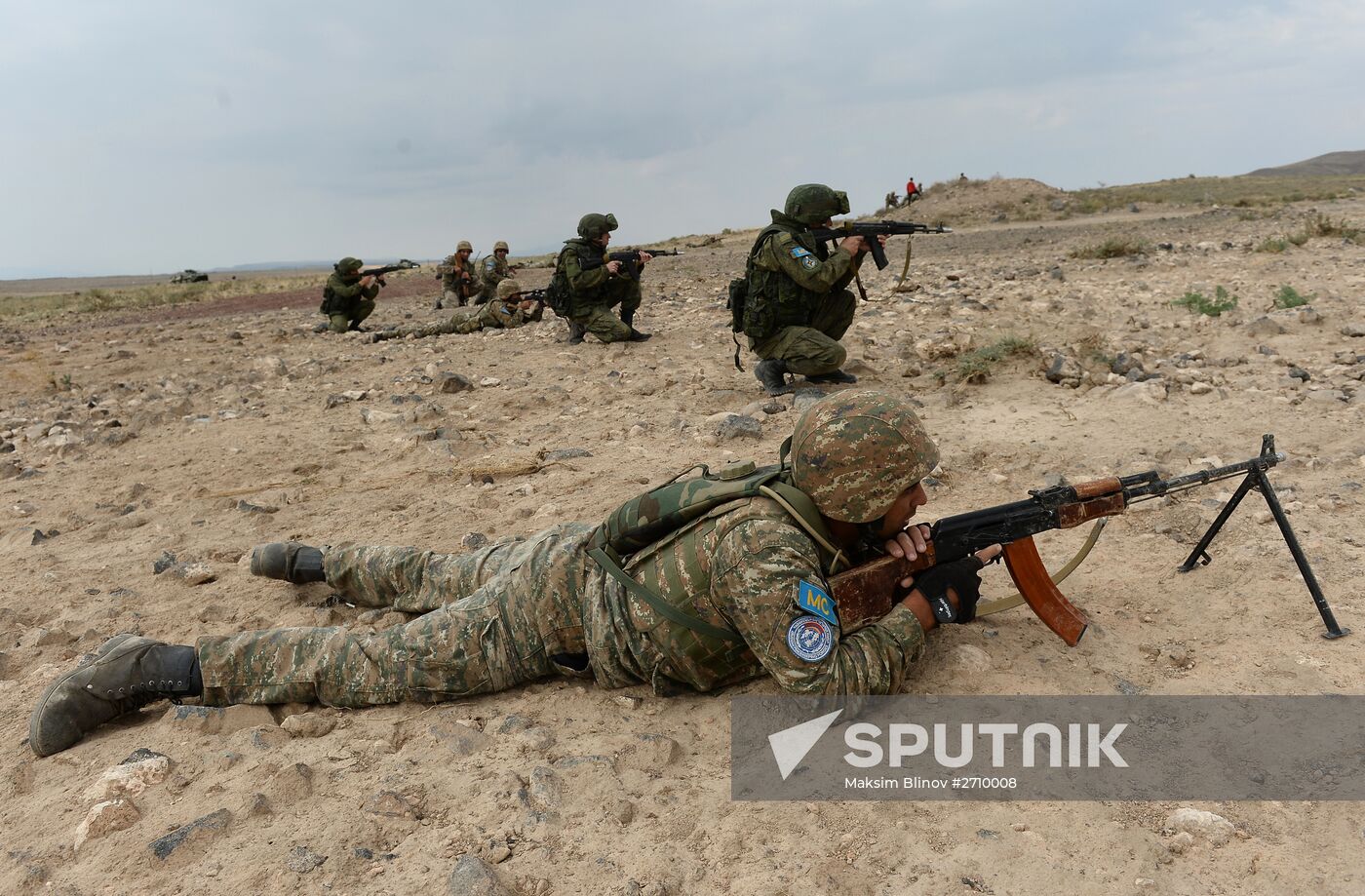 CSTO holds Unbreakable Brotherhood 2015 military exercise in Armenia