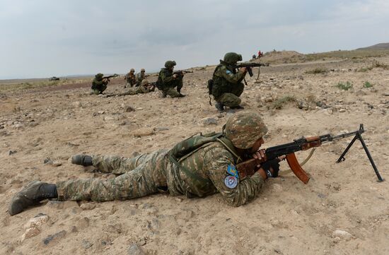 CSTO holds Unbreakable Brotherhood 2015 military exercise in Armenia