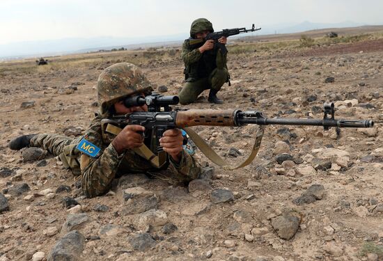 CSTO holds Unbreakable Brotherhood 2015 military exercise in Armenia