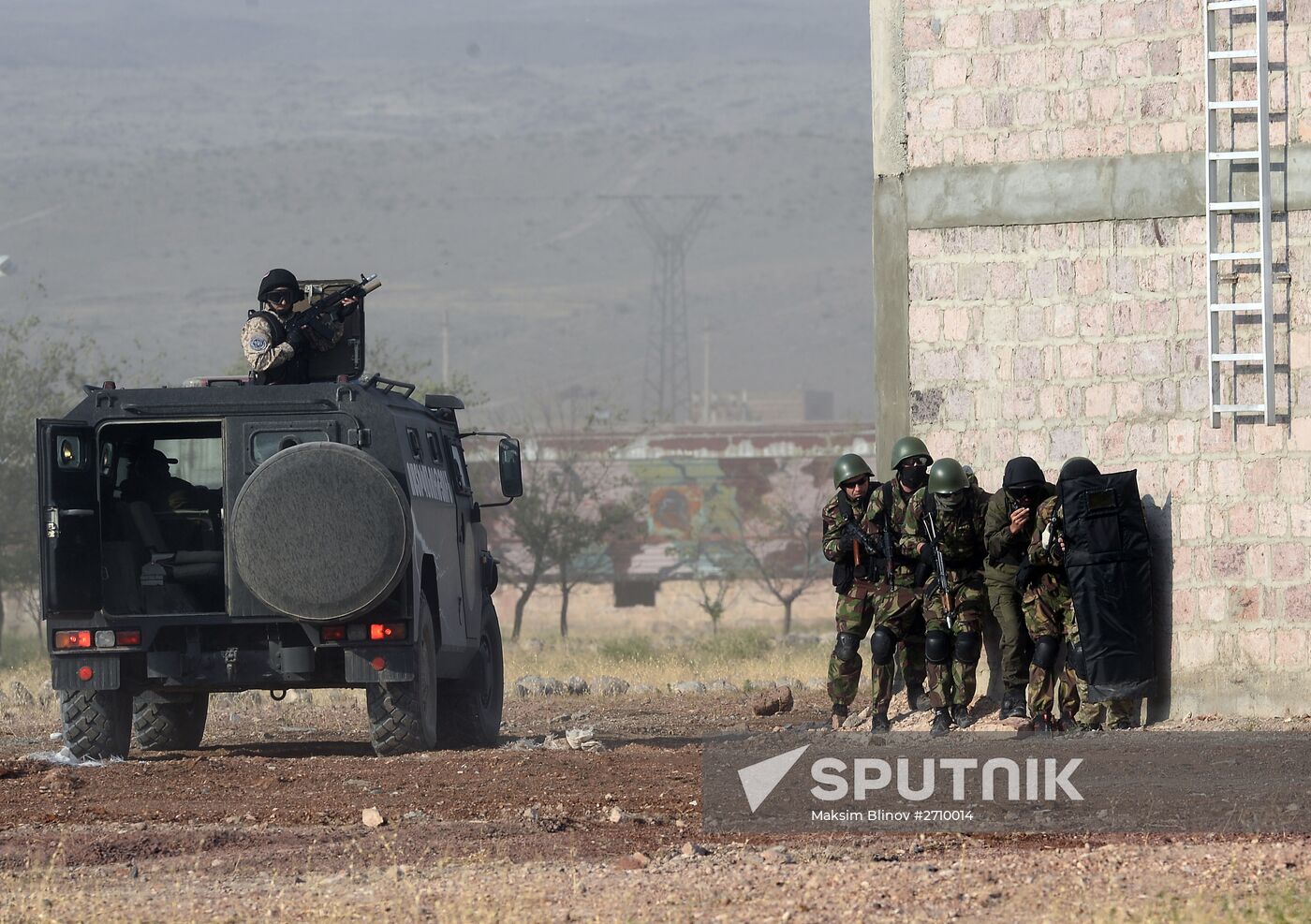 CSTO holds Unbreakable Brotherhood 2015 military exercise in Armenia