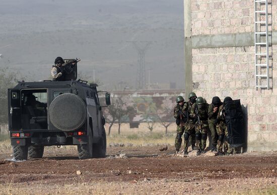 CSTO holds Unbreakable Brotherhood 2015 military exercise in Armenia