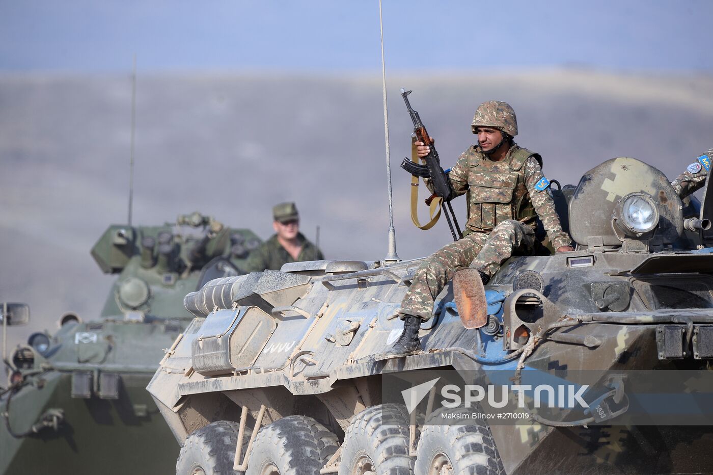 CSTO holds Unbreakable Brotherhood 2015 military exercise in Armenia
