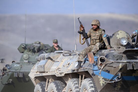 CSTO holds Unbreakable Brotherhood 2015 military exercise in Armenia