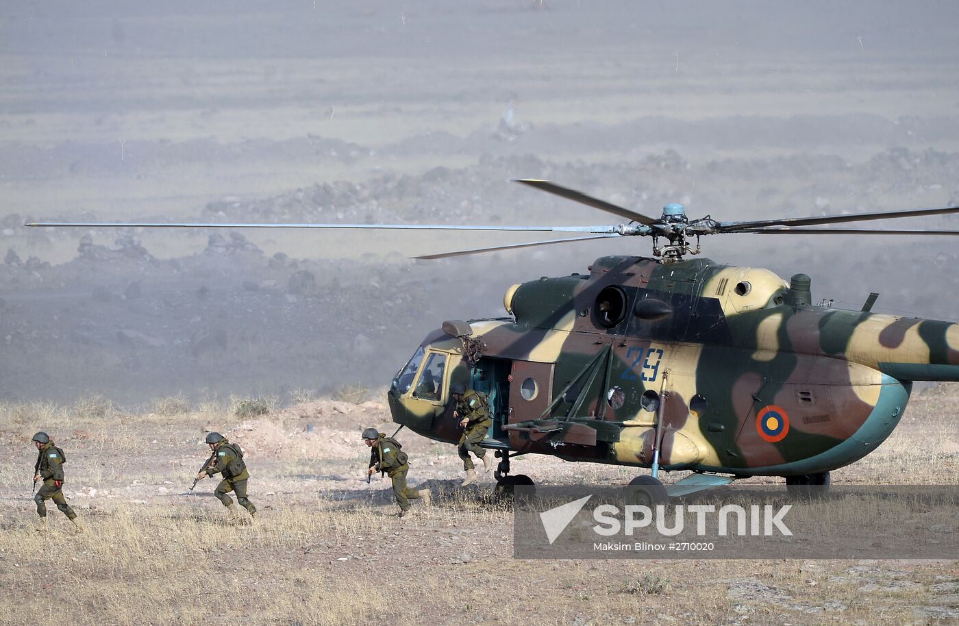 CSTO holds Unbreakable Brotherhood 2015 military exercise in Armenia