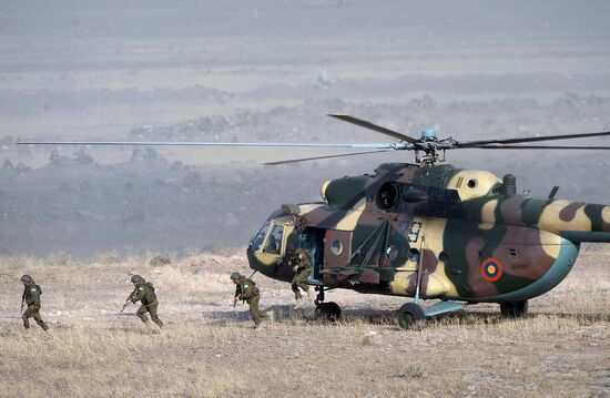 CSTO holds Unbreakable Brotherhood 2015 military exercise in Armenia