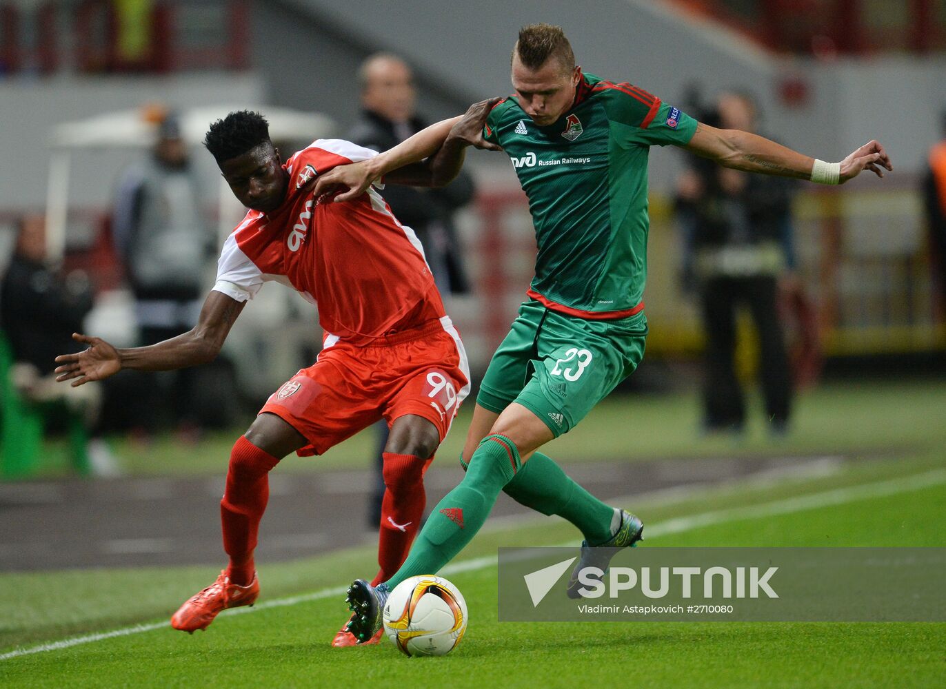 UEFA Europa League. Lokomotiv Moscow vs. Skënderbeu