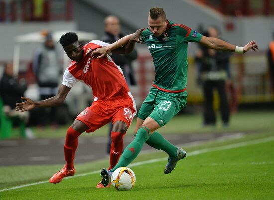 UEFA Europa League. Lokomotiv Moscow vs. Skënderbeu