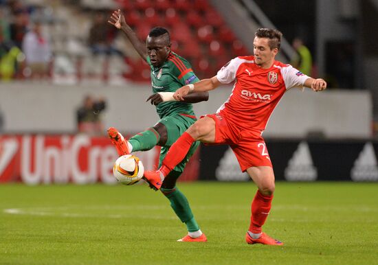 UEFA Europa League. Lokomotiv Moscow vs. Skënderbeu