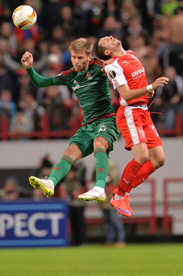 UEFA Europa League. Lokomotiv Moscow vs. Skënderbeu