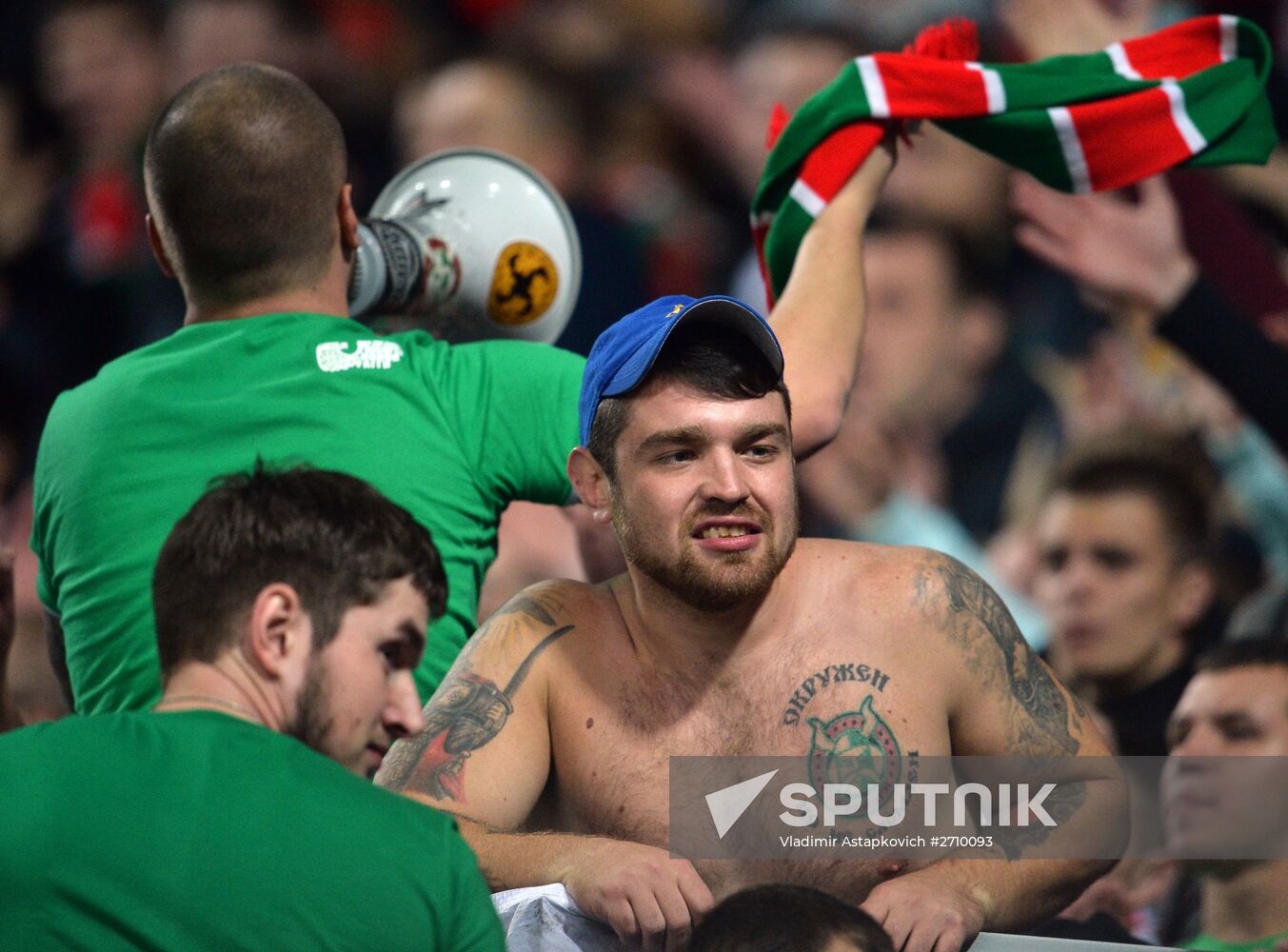 UEFA Europa League. Lokomotiv Moscow vs. Skënderbeu