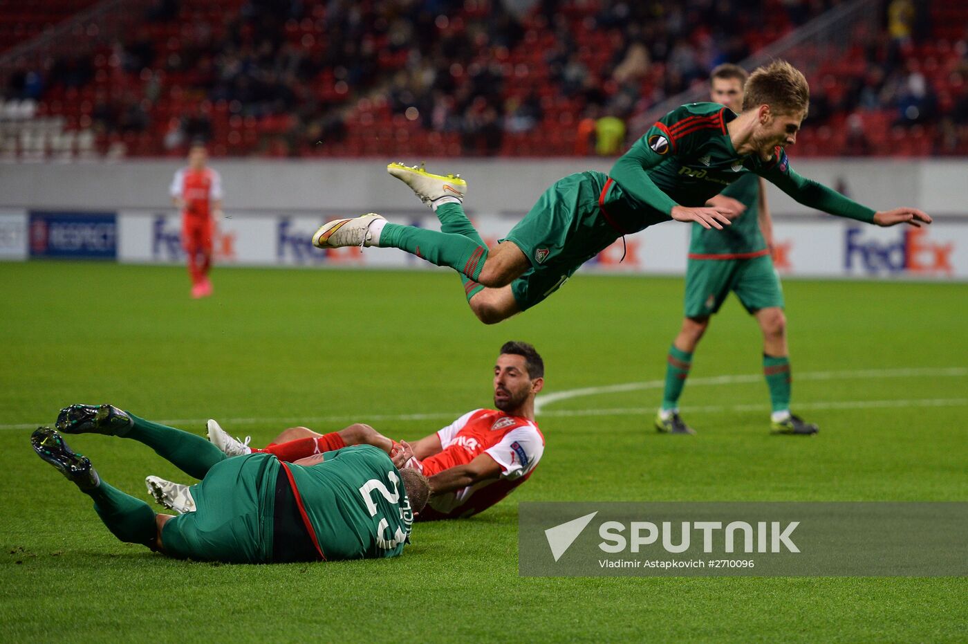 UEFA Europa League. Lokomotiv Moscow vs. Skënderbeu