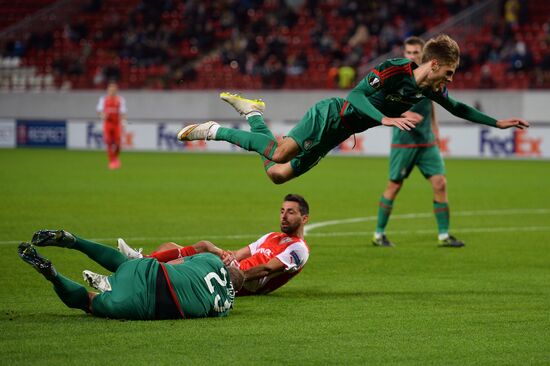 UEFA Europa League. Lokomotiv Moscow vs. Skënderbeu