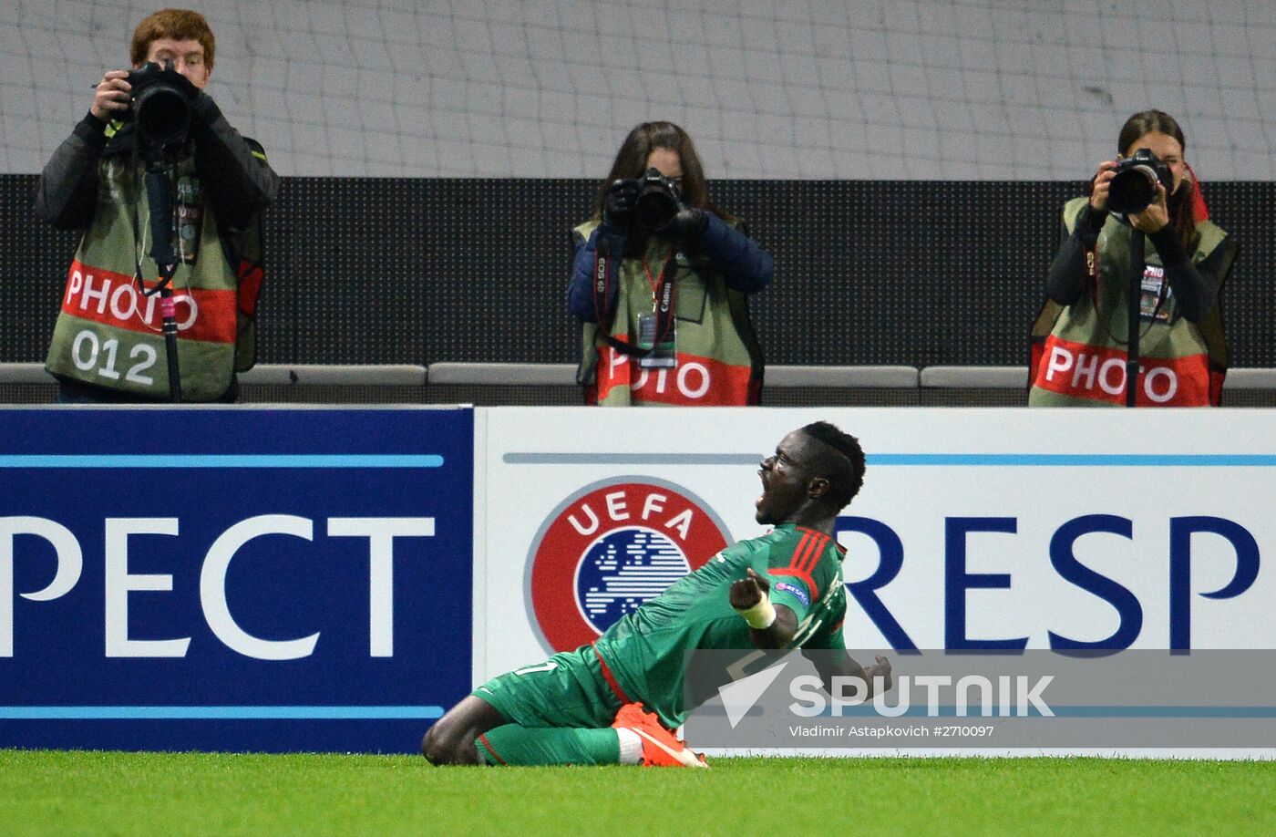 UEFA Europa League. Lokomotiv Moscow vs. Skënderbeu