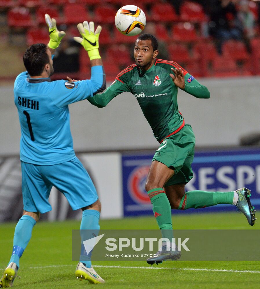 UEFA Europa League. Lokomotiv Moscow vs. Skënderbeu