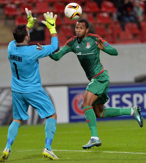 UEFA Europa League. Lokomotiv Moscow vs. Skënderbeu