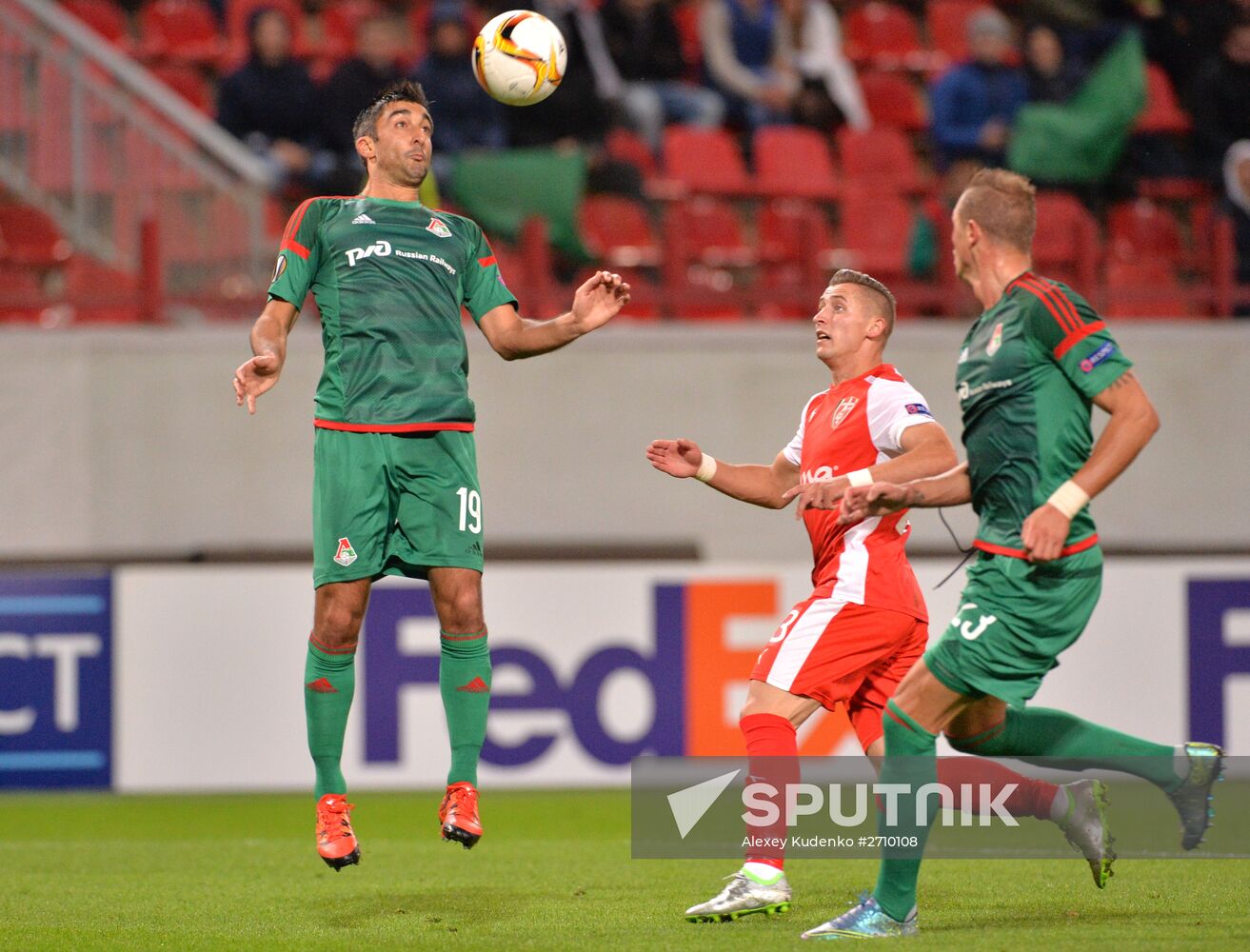 UEFA Europa League. Lokomotiv Moscow vs. Skënderbeu