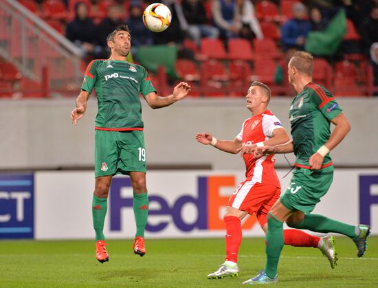 UEFA Europa League. Lokomotiv Moscow vs. Skënderbeu