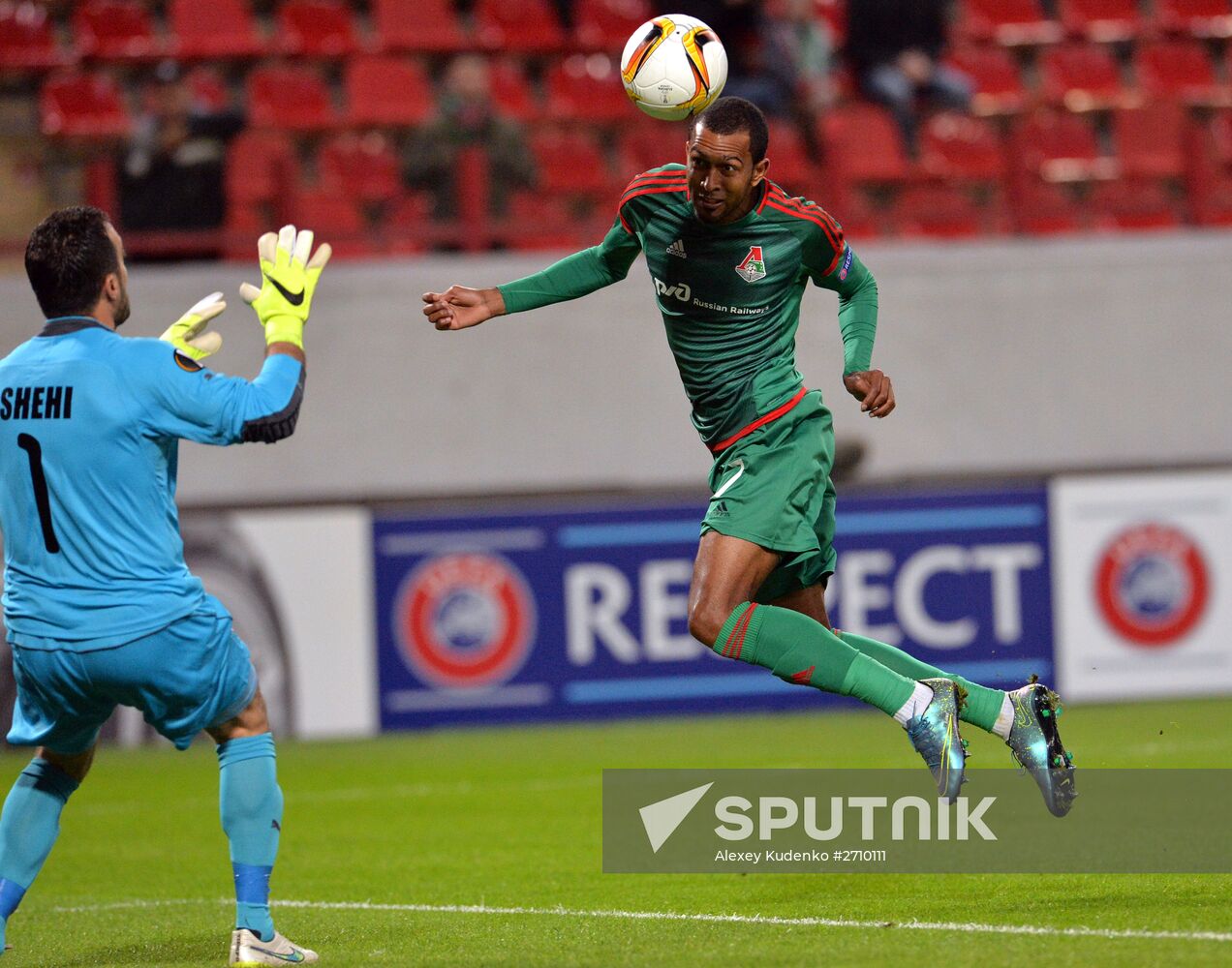 UEFA Europa League. Lokomotiv Moscow vs. Skënderbeu