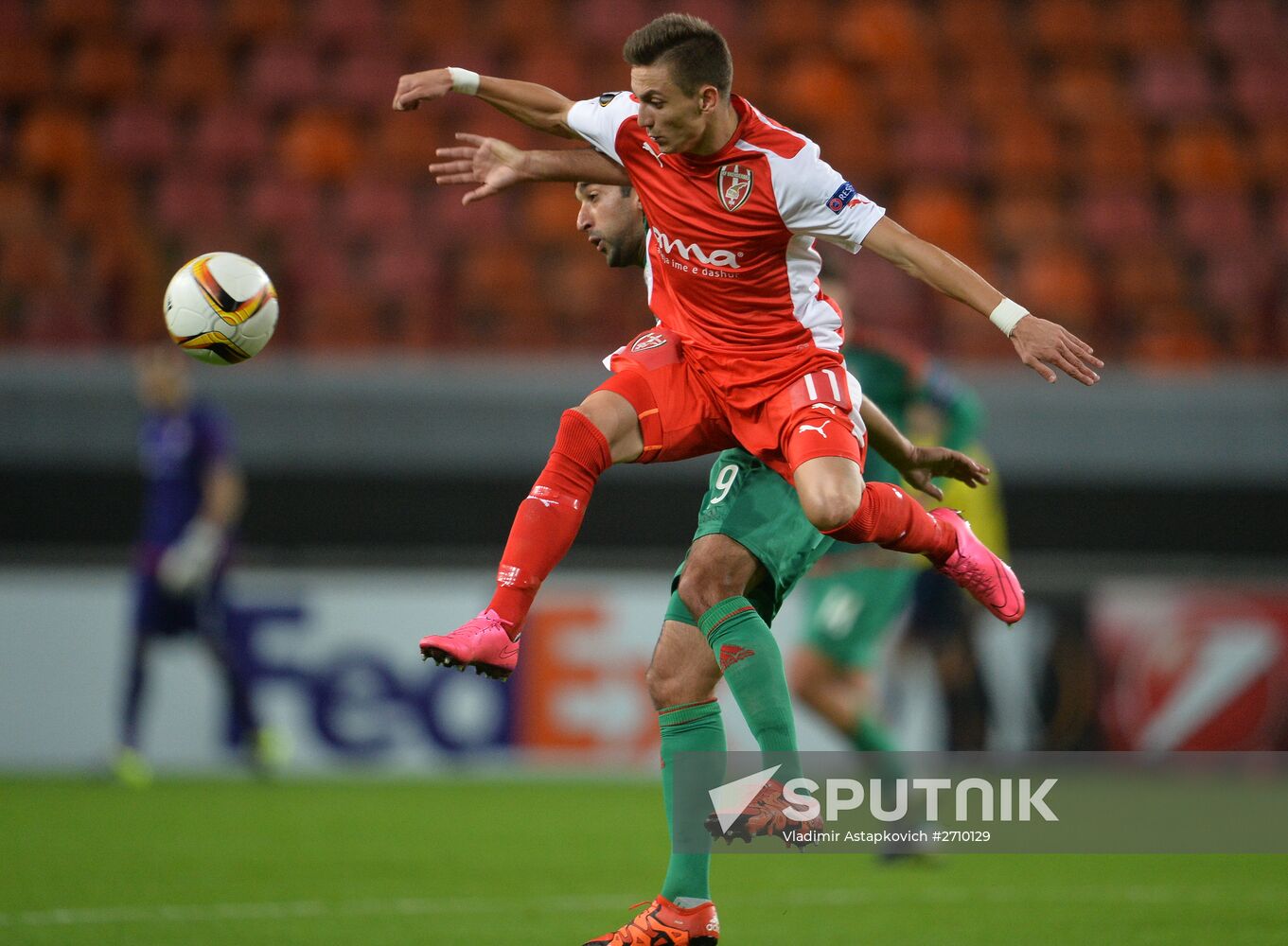UEFA Europa League. Lokomotiv Moscow vs. Skënderbeu