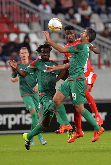 UEFA Europa League. Lokomotiv Moscow vs. Skënderbeu