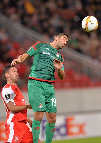 UEFA Europa League. Lokomotiv Moscow vs. Skënderbeu