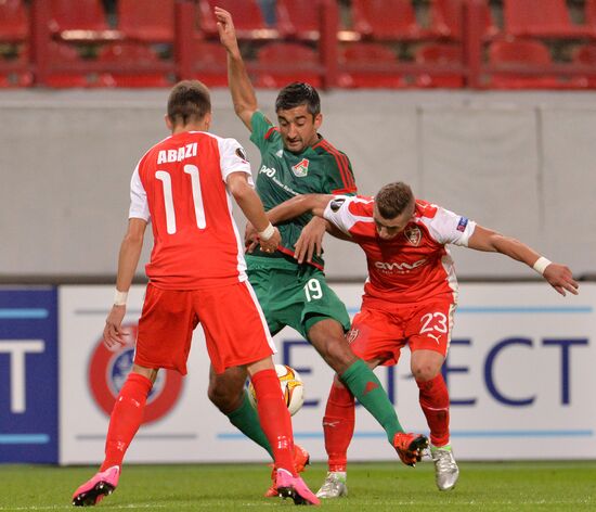 UEFA Europa League. Lokomotiv Moscow vs. Skënderbeu