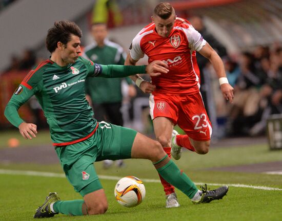 UEFA Europa League. Lokomotiv Moscow vs. Skënderbeu