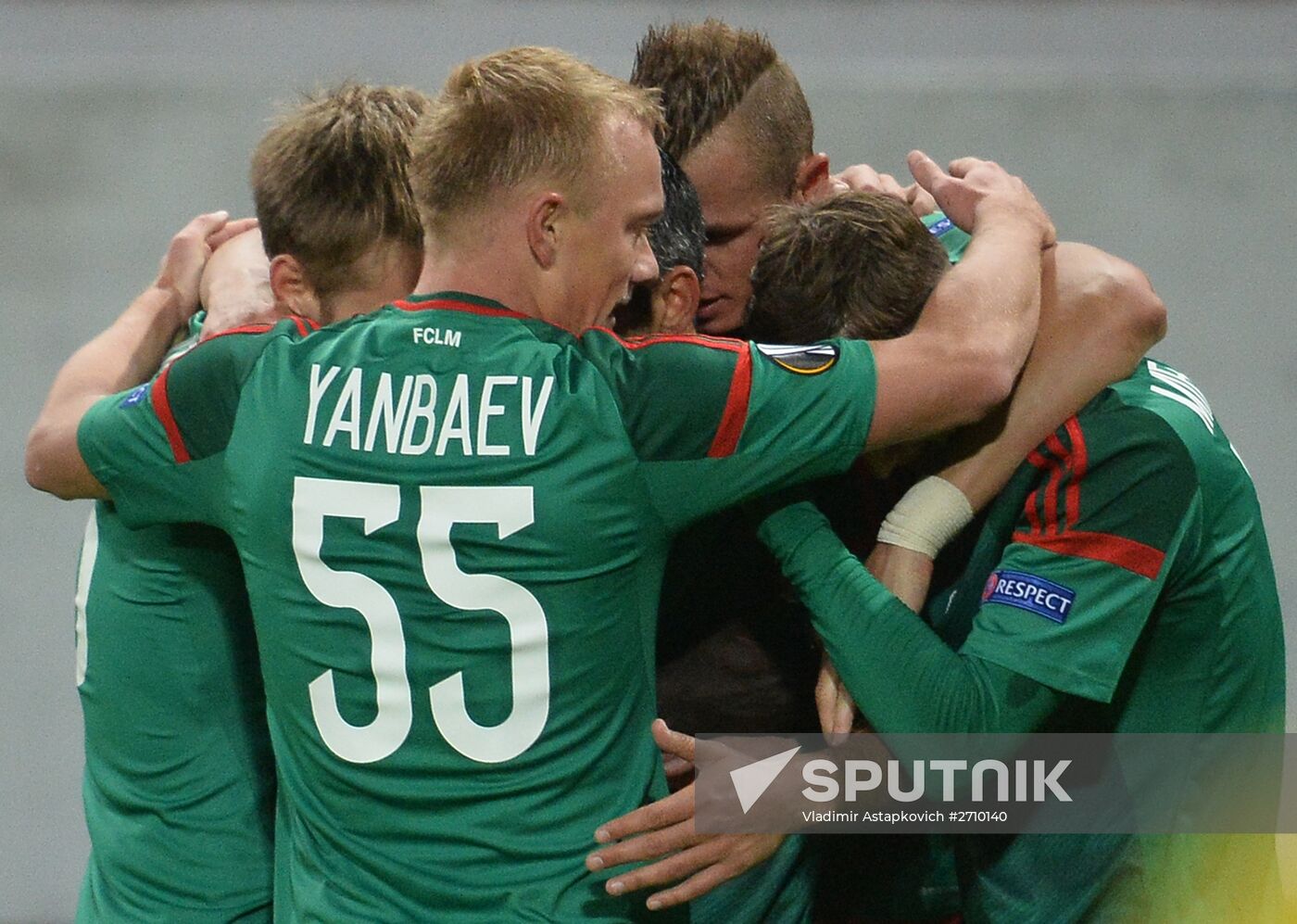 UEFA Europa League. Lokomotiv Moscow vs. Skënderbeu