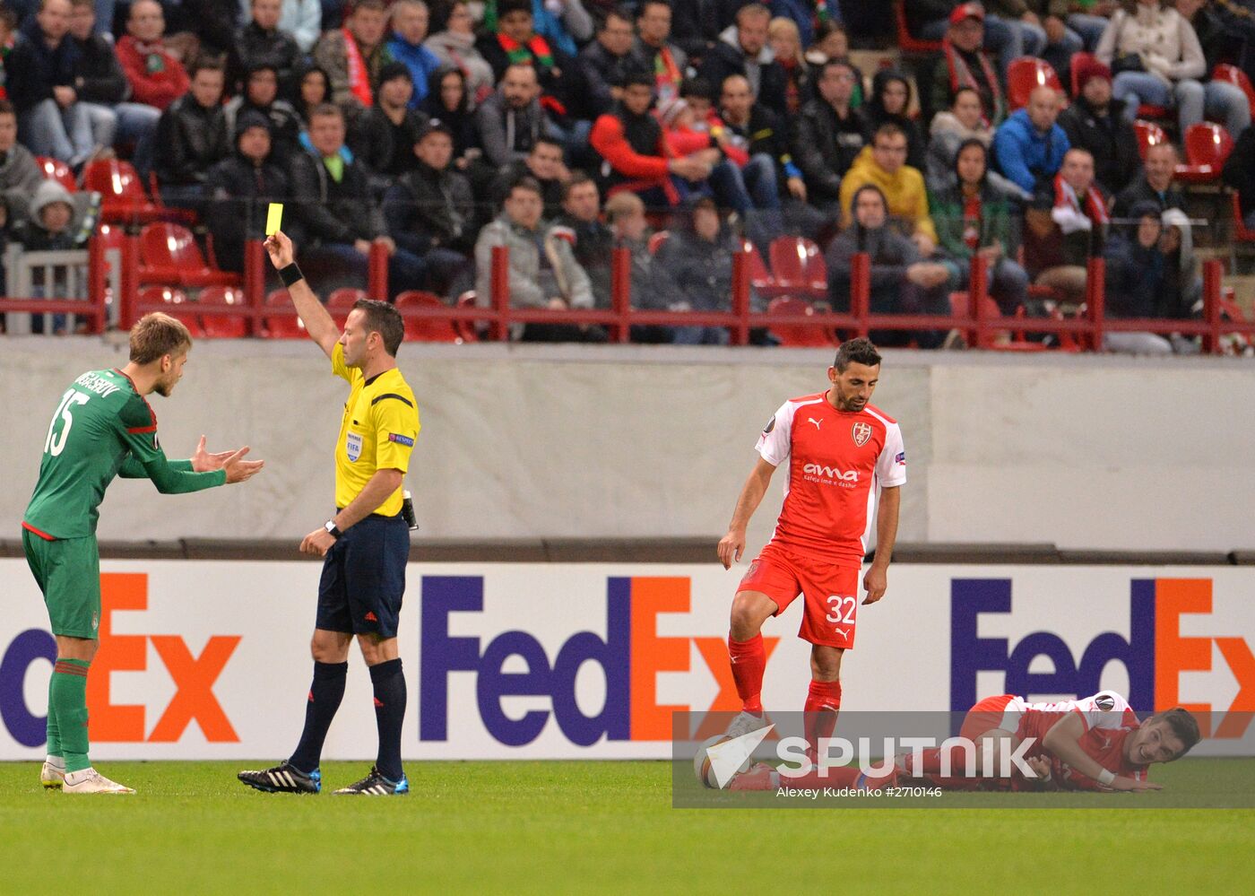 UEFA Europa League. Lokomotiv Moscow vs. Skënderbeu