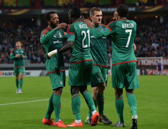 UEFA Europa League. Lokomotiv Moscow vs. Skënderbeu