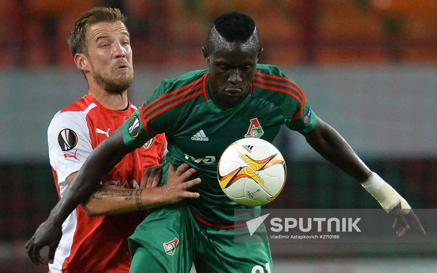 UEFA Europa League. Lokomotiv Moscow vs. Skënderbeu