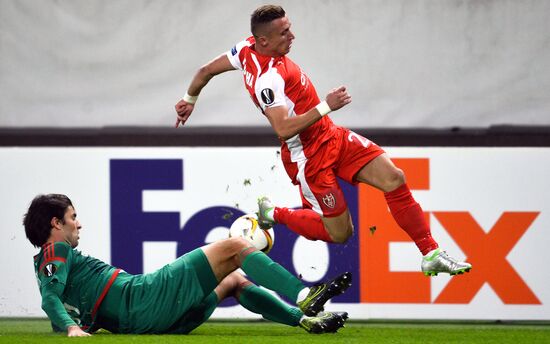 UEFA Europa League. Lokomotiv Moscow vs. Skënderbeu